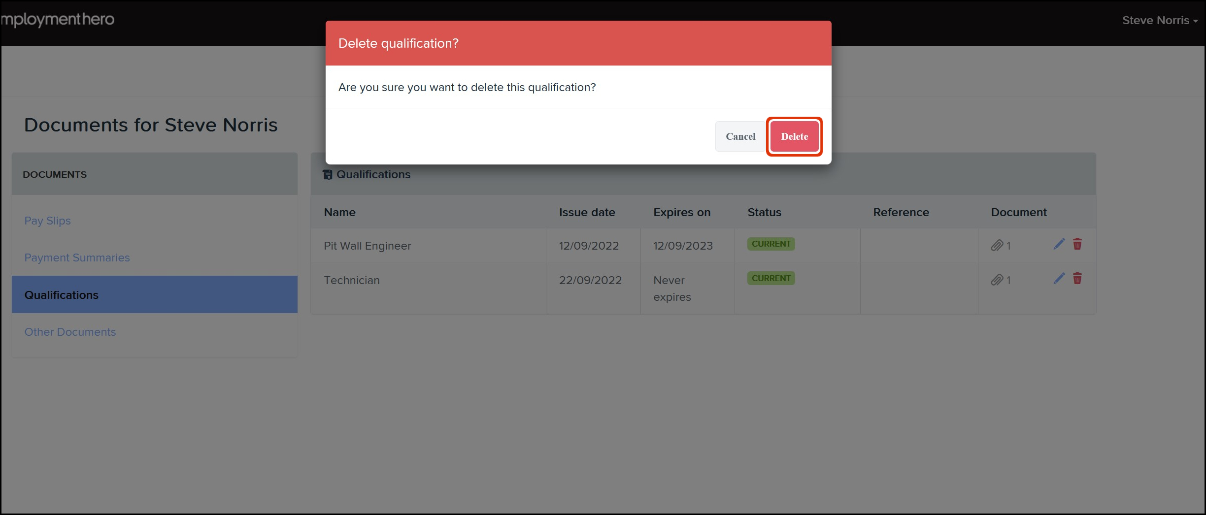 How to manage employee qualifications Payroll  Platform