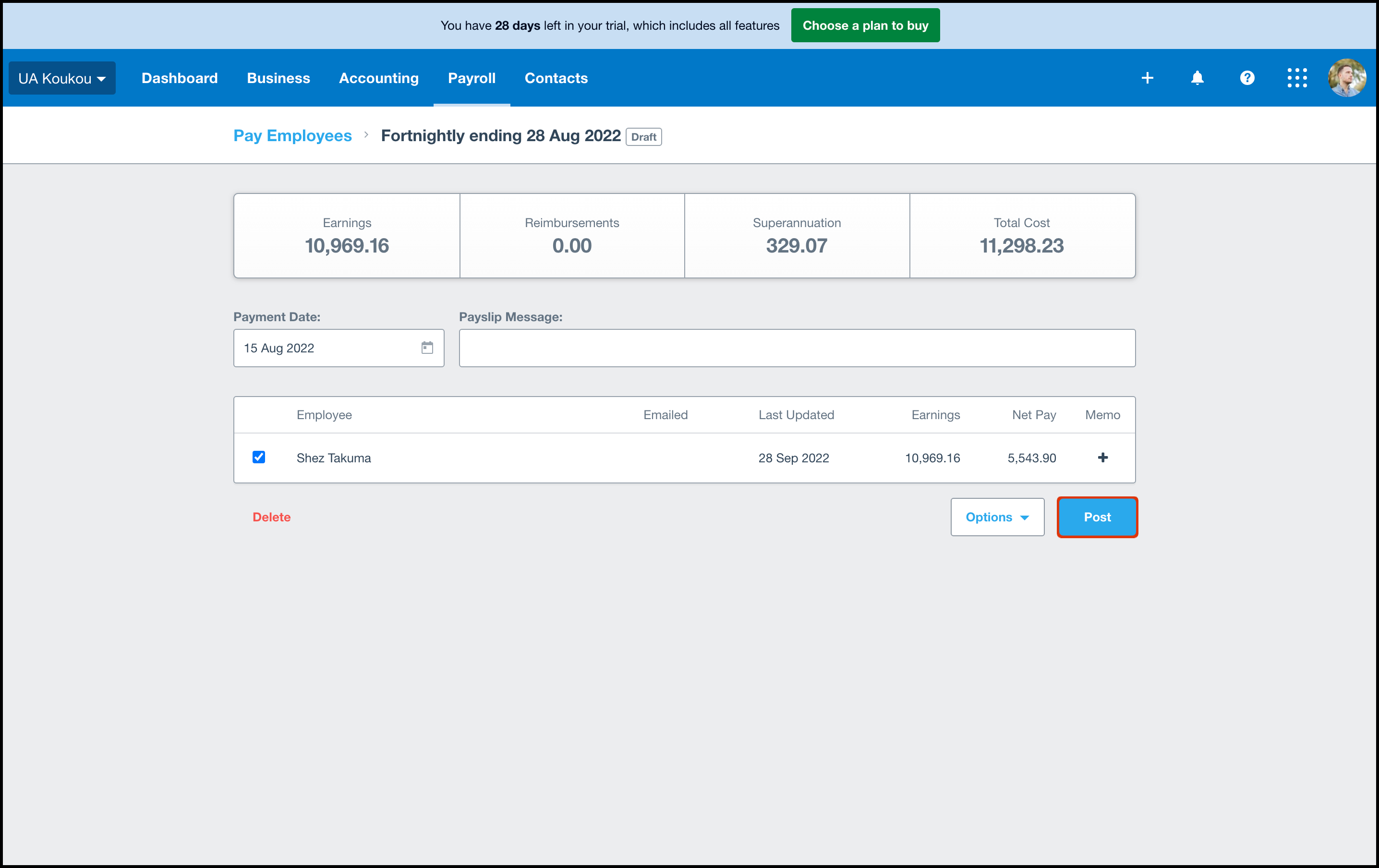 Xero guide Employee termination Employment Hero Help Centre (NZ)